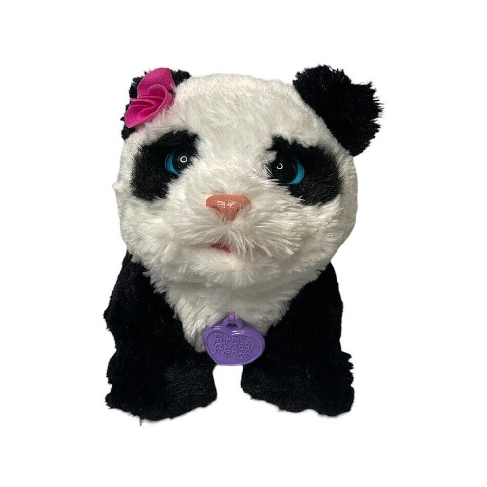 Furreal Friends My Baby Panda Pom Pom 45+ RESPONSES INTERACTIVE Toy Plush Works!
